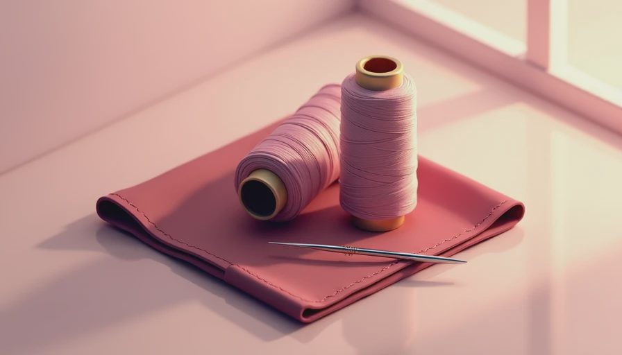 Illustration for hand sewing stitches