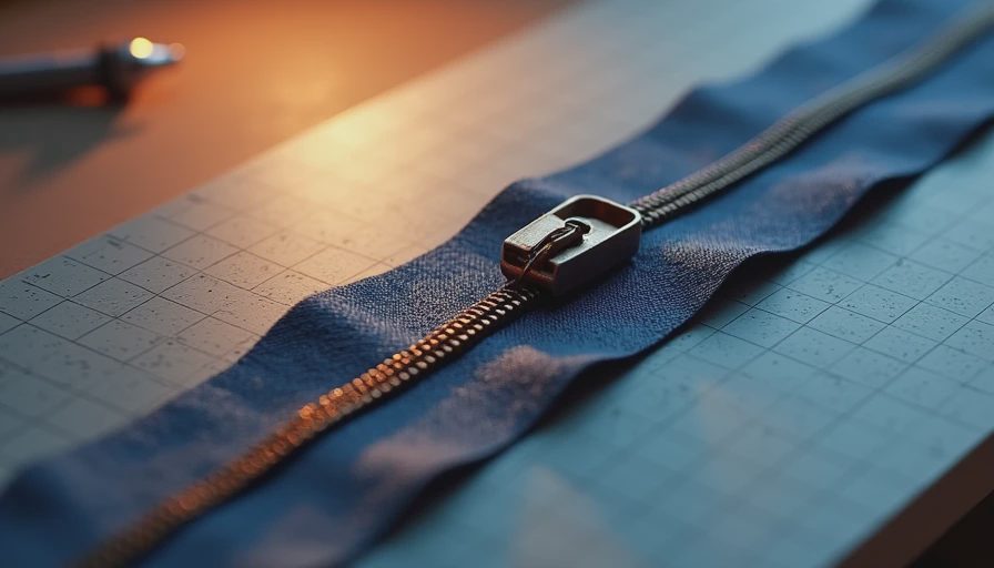 Visual context for zipper replacement parts